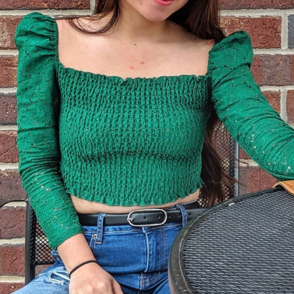 Women’s top green